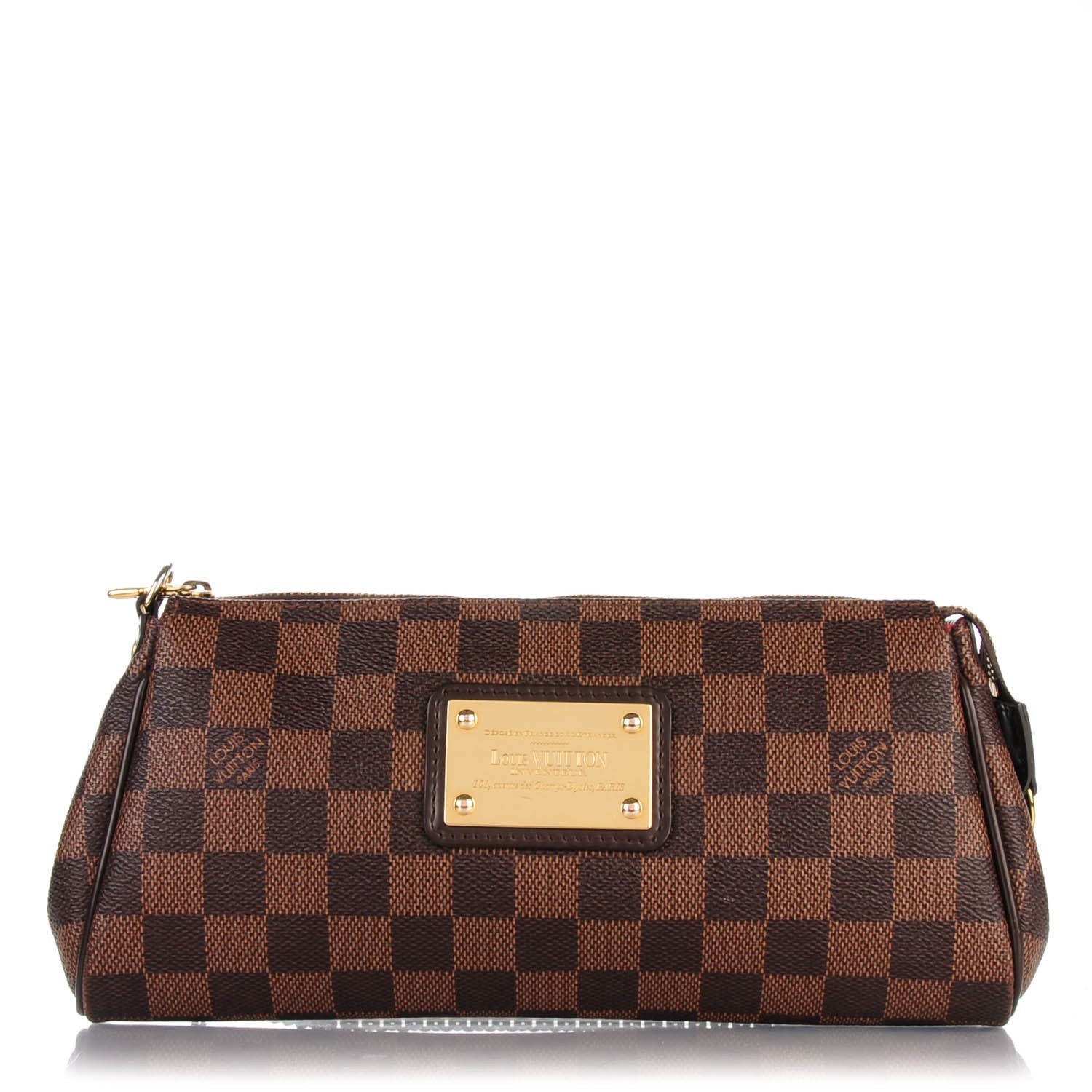 Louis Vuitton Damier Ebene Eva Clutch 1 of 7