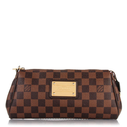 Louis Vuitton Damier Ebene Eva Clutch 1 of 7