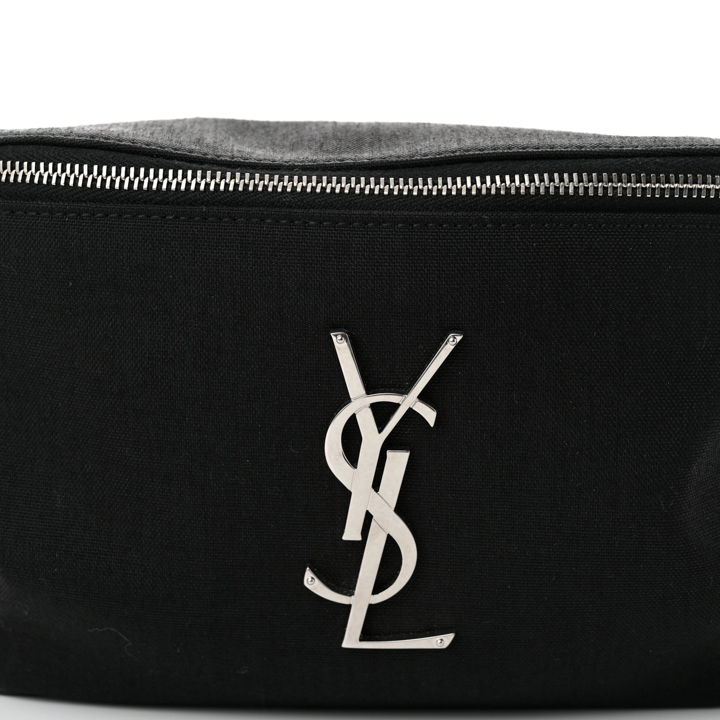 Canvas Monogram Belt Bag Black