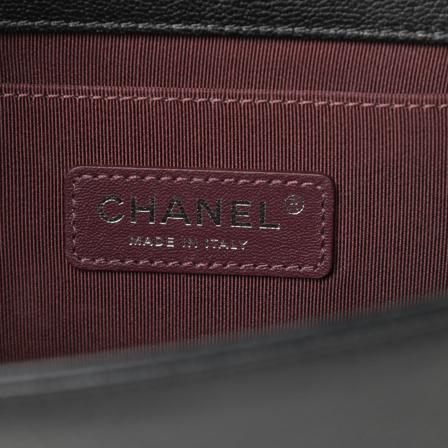 Chanel Goatskin Quilted Patent Medium Duo Boy Flap Black 6 of 13