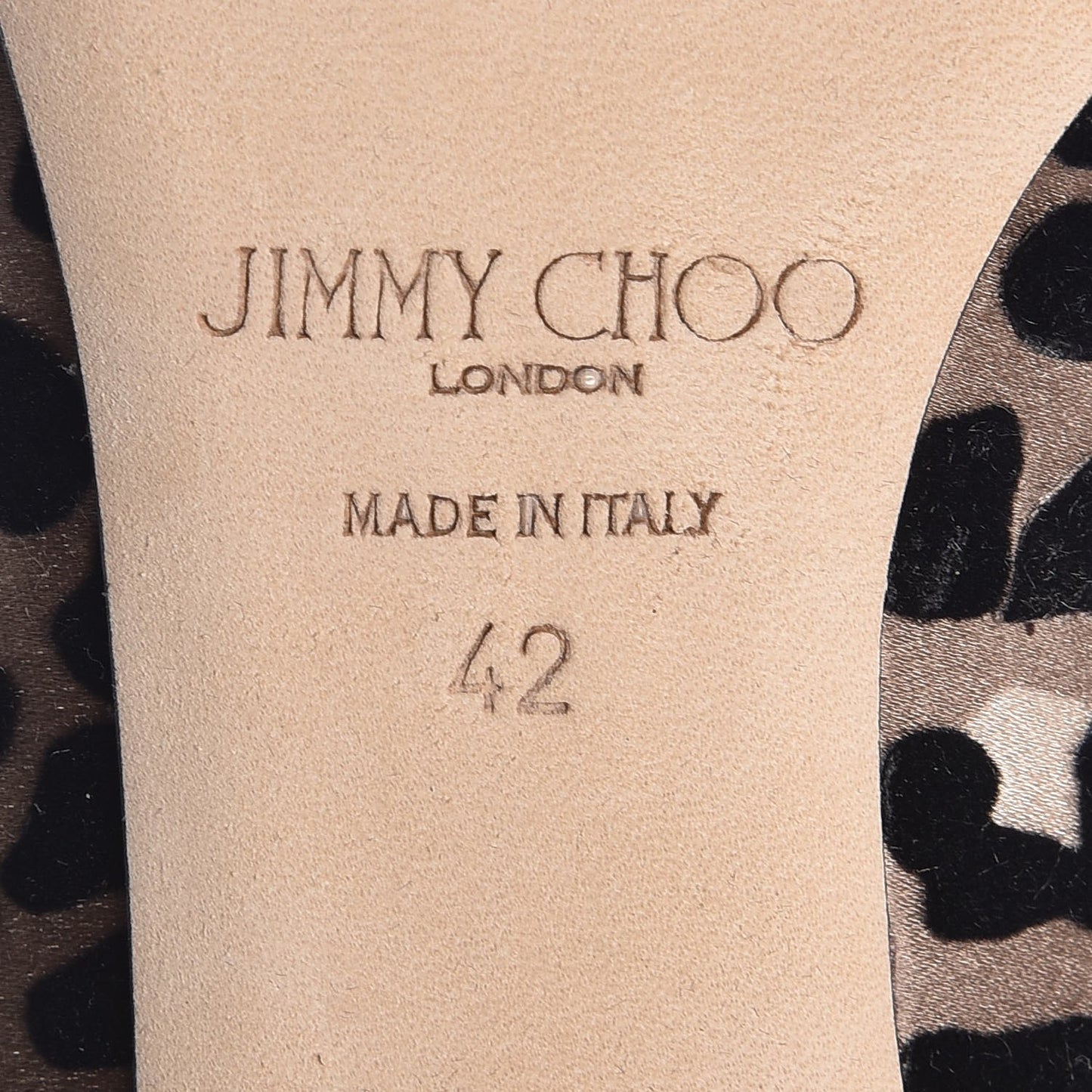 Satin Romy 80 Pumps 42 Leopard