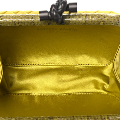 Bottega Veneta Satin Intreccio Impero Ayers Knot Clutch Duchesse 5 of 9