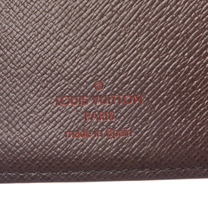 Louis Vuitton Damier Ebene Small Ring Agenda Cover 6 of 6
