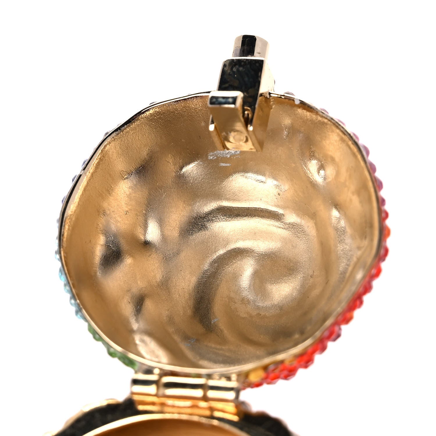 Judith Leiber Crystal Cupcake Pill Box 9 of 10