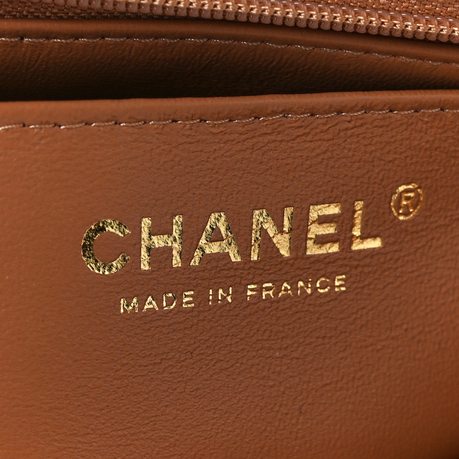 Chanel Lambskin Quilted Bi-Color Mini Top Handle Rectangular Flap Ecru Dark Beige 7 of 13