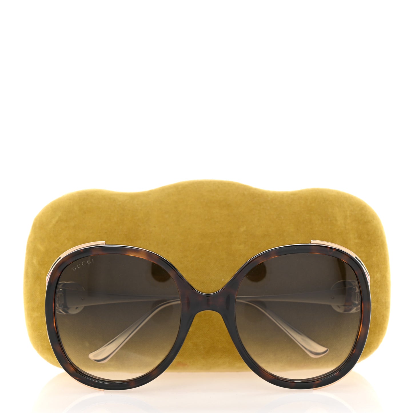 Acetate Round Frame Injected GG0226SK Sunglasses Tortoise