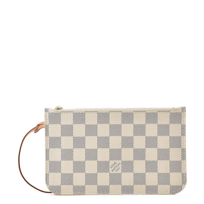 Louis Vuitton Damier Azur Neverfull PM Pochette 1 of 7