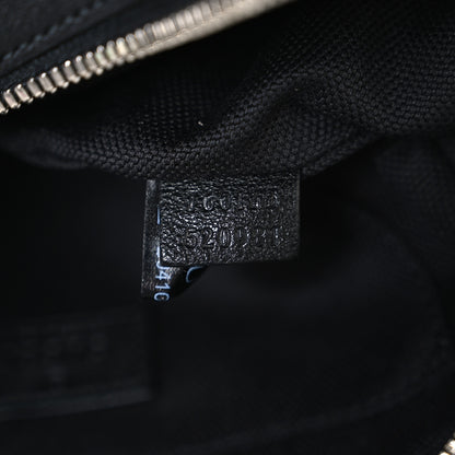 Gucci Sakai Be Green Calfskin Diagonal Stitched Mini Blondie Shoulder Bag Black 7 of 10