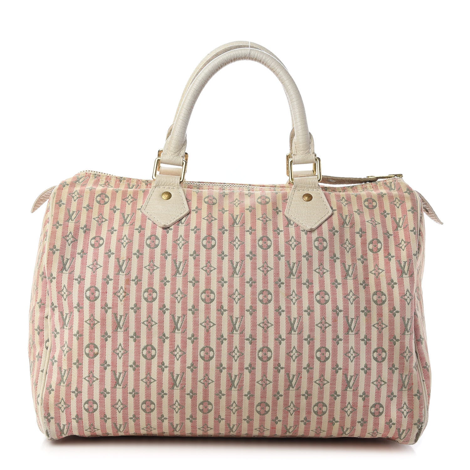 Louis Vuitton Mini Lin Croisette Speedy 30 Rouge 1 of 13
