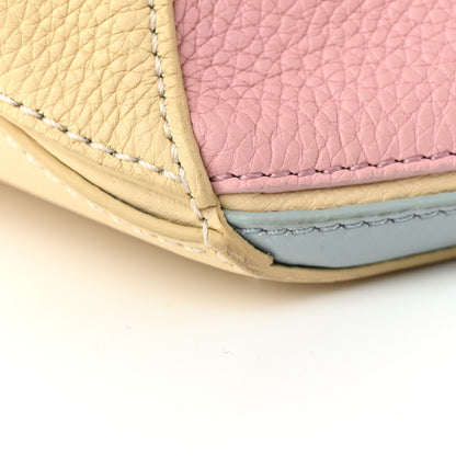 Loewe Calfskin Colorblock Medium Wrapped Handle Puzzle Bag Pink Multicolor 11 of 16