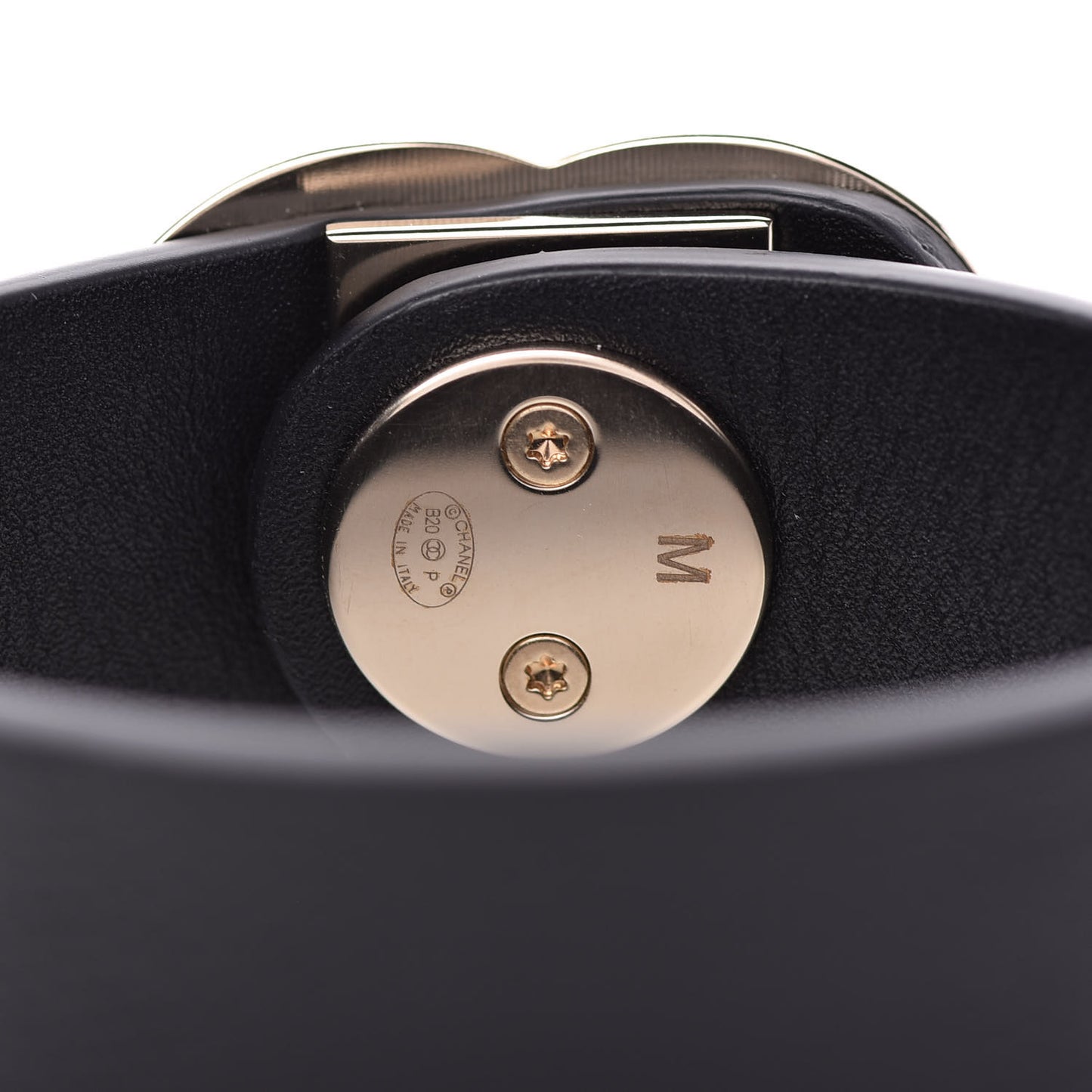 Caviar CC Turnlock Bracelet M Black