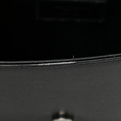 Saint Laurent Grain De Poudre Medium Classic Monogram Kate Satchel Black 11 of 12