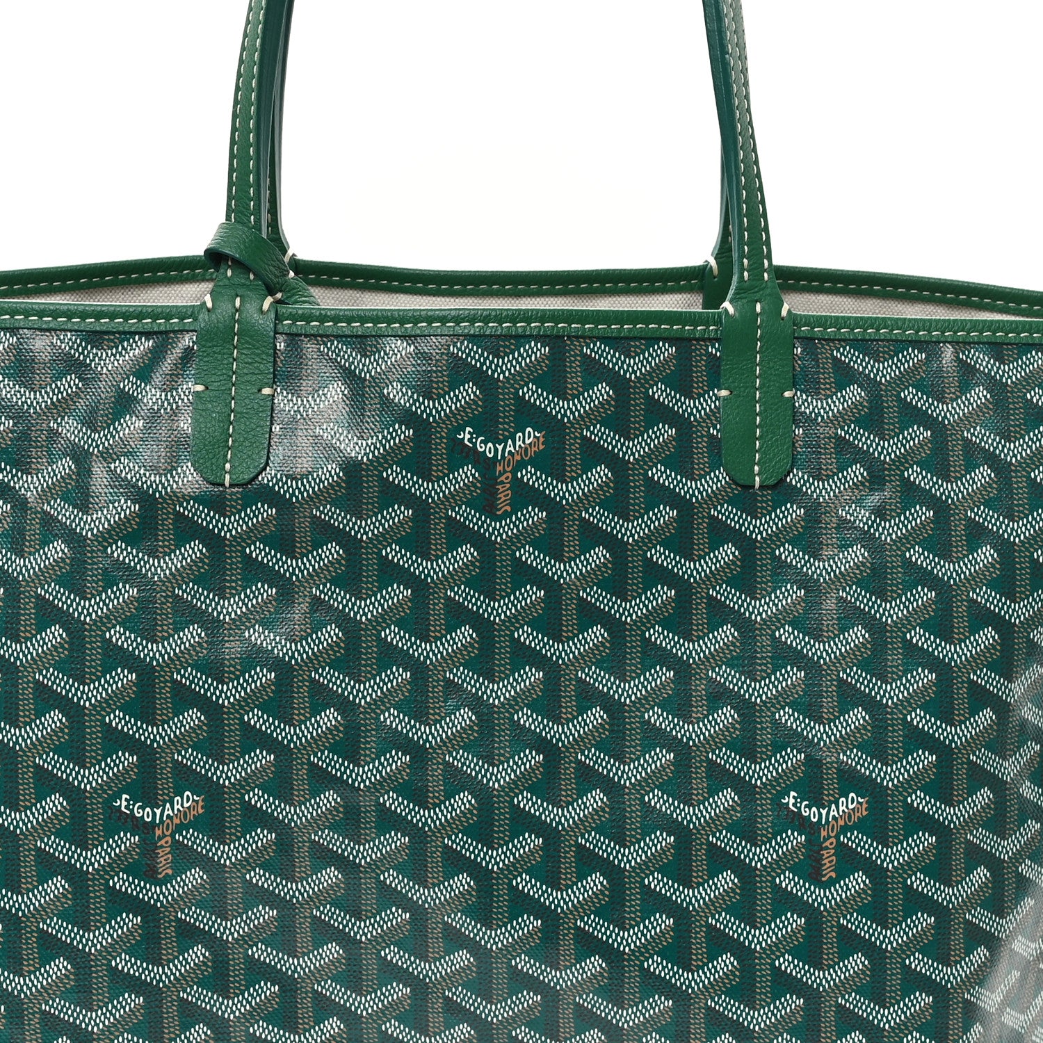 Goyard Goyardine Saint Louis PM Green 9 of 11