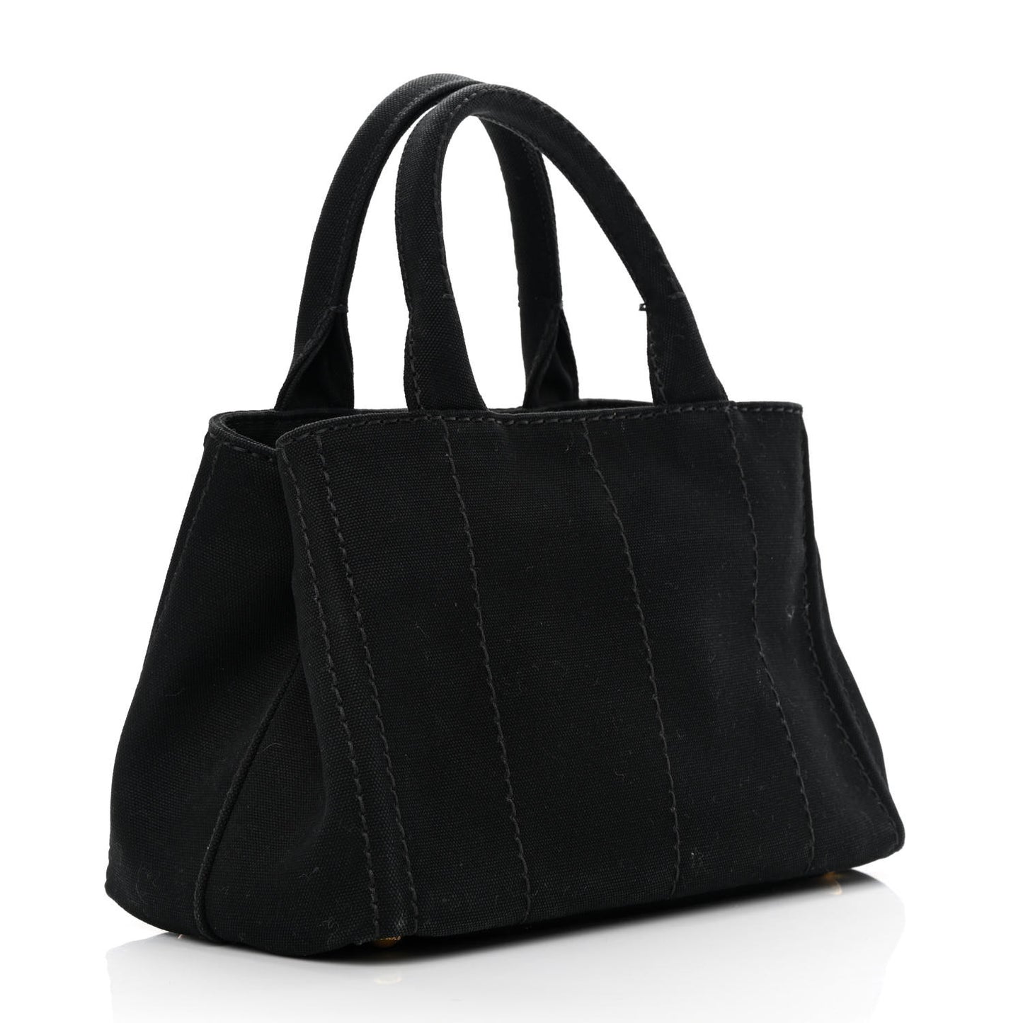 Canapa Small Logo Tote Black