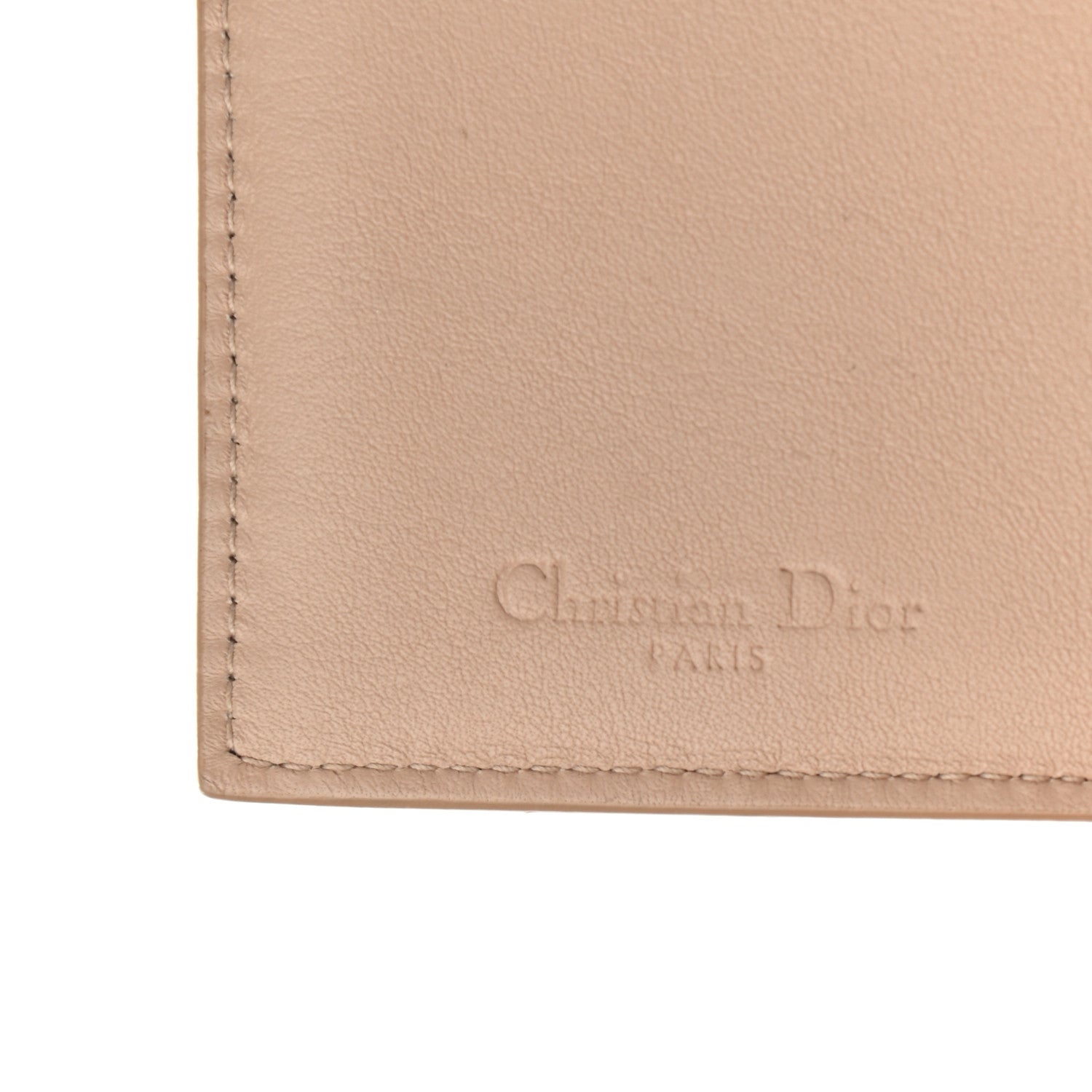 Christian Dior Patent Cannage Lady Dior Eden Wallet Beige 6 of 10