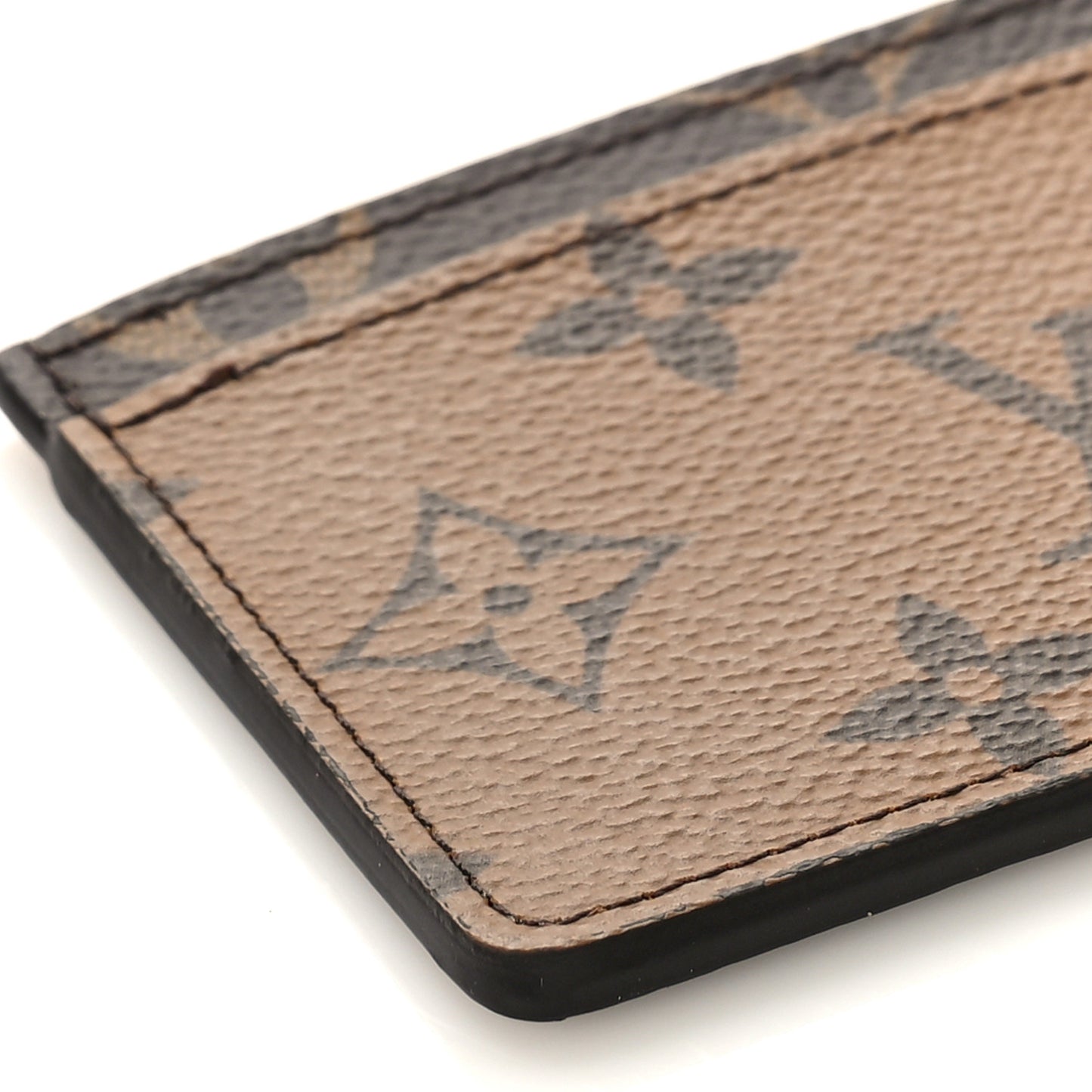 Reverse Monogram Card Holder
