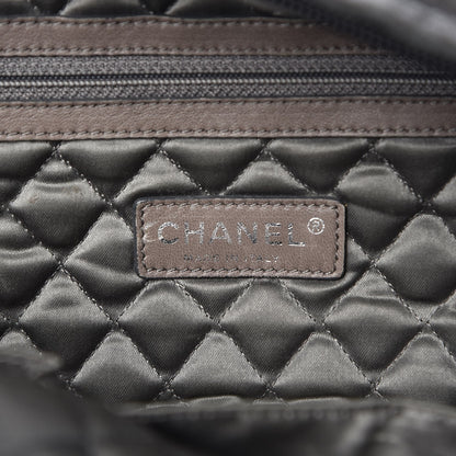 Chanel Distressed Lambskin Le Marais Bowler Black 6 of 11