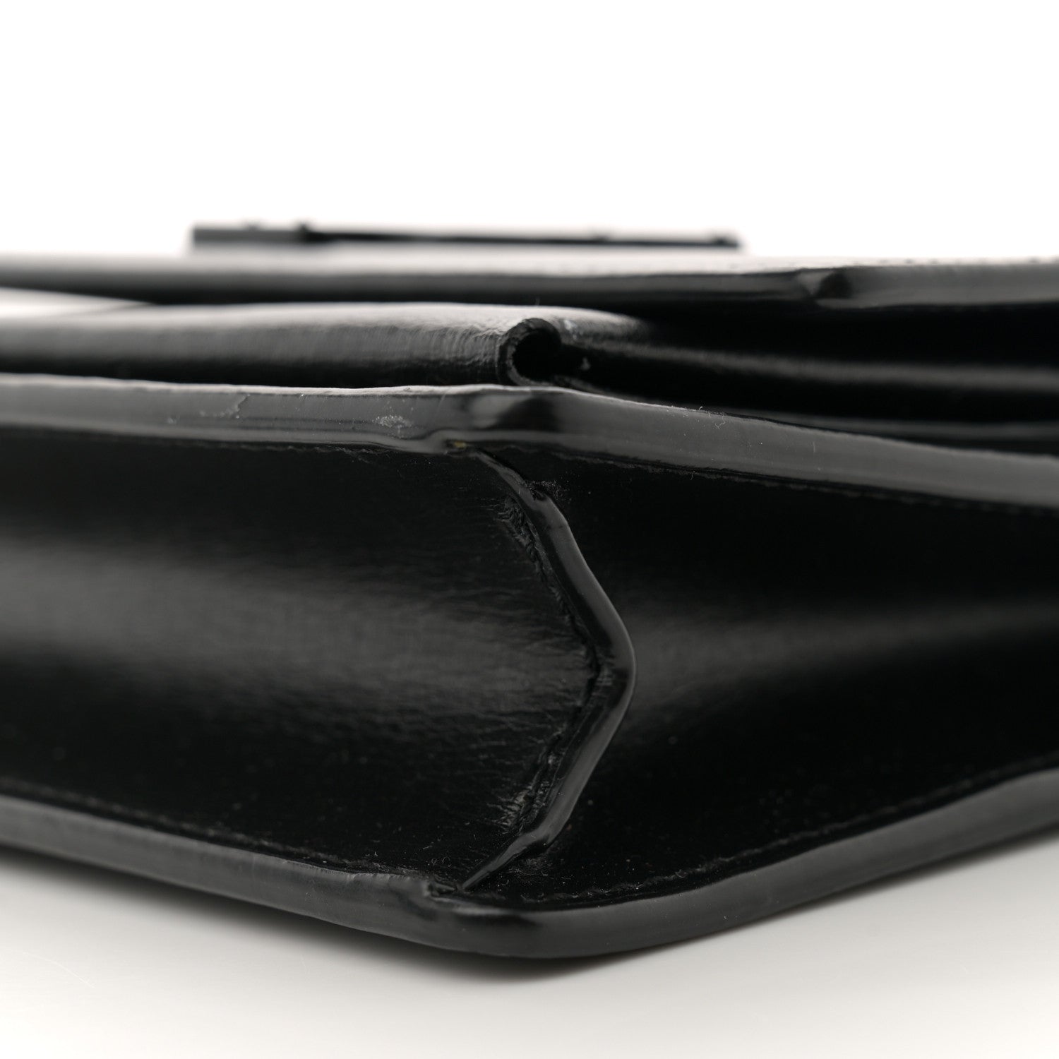 Saint Laurent Calfskin Monogram Sunset Chain Wallet Black 10 of 12