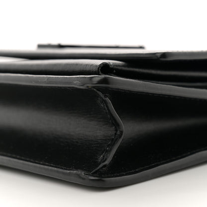 Saint Laurent Calfskin Monogram Sunset Chain Wallet Black 10 of 12