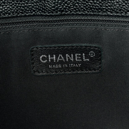 Chanel Caviar Quilted Grand Shopping Tote GST Black 6 of 11