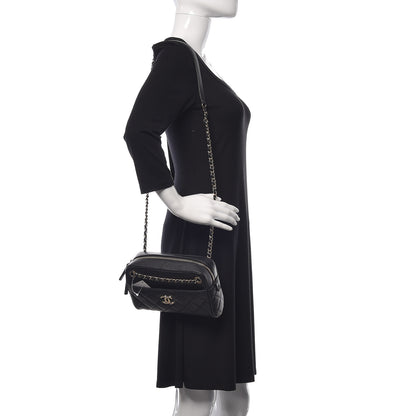 Chanel Caviar Quilted Small In & Out Camera Case Black 2 of 11