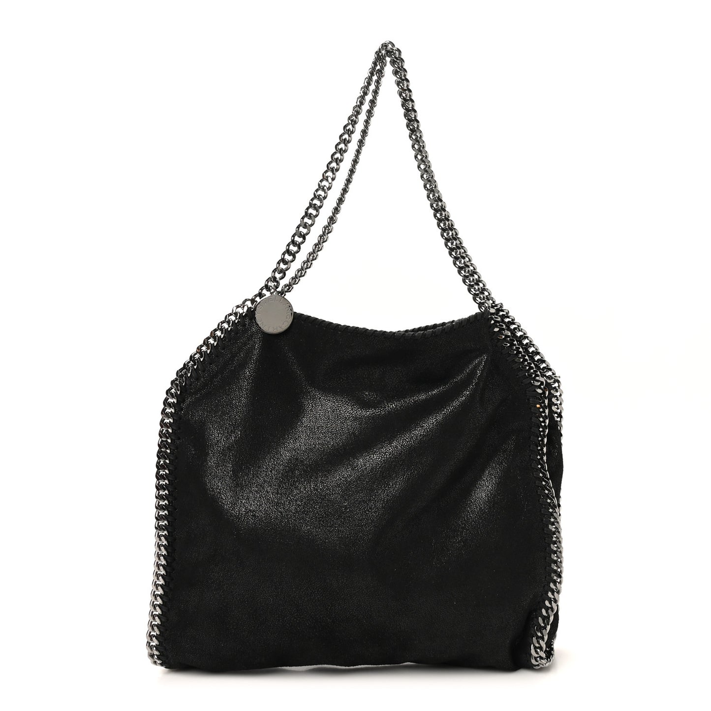 Shaggy Deer Small Falabella Tote Black