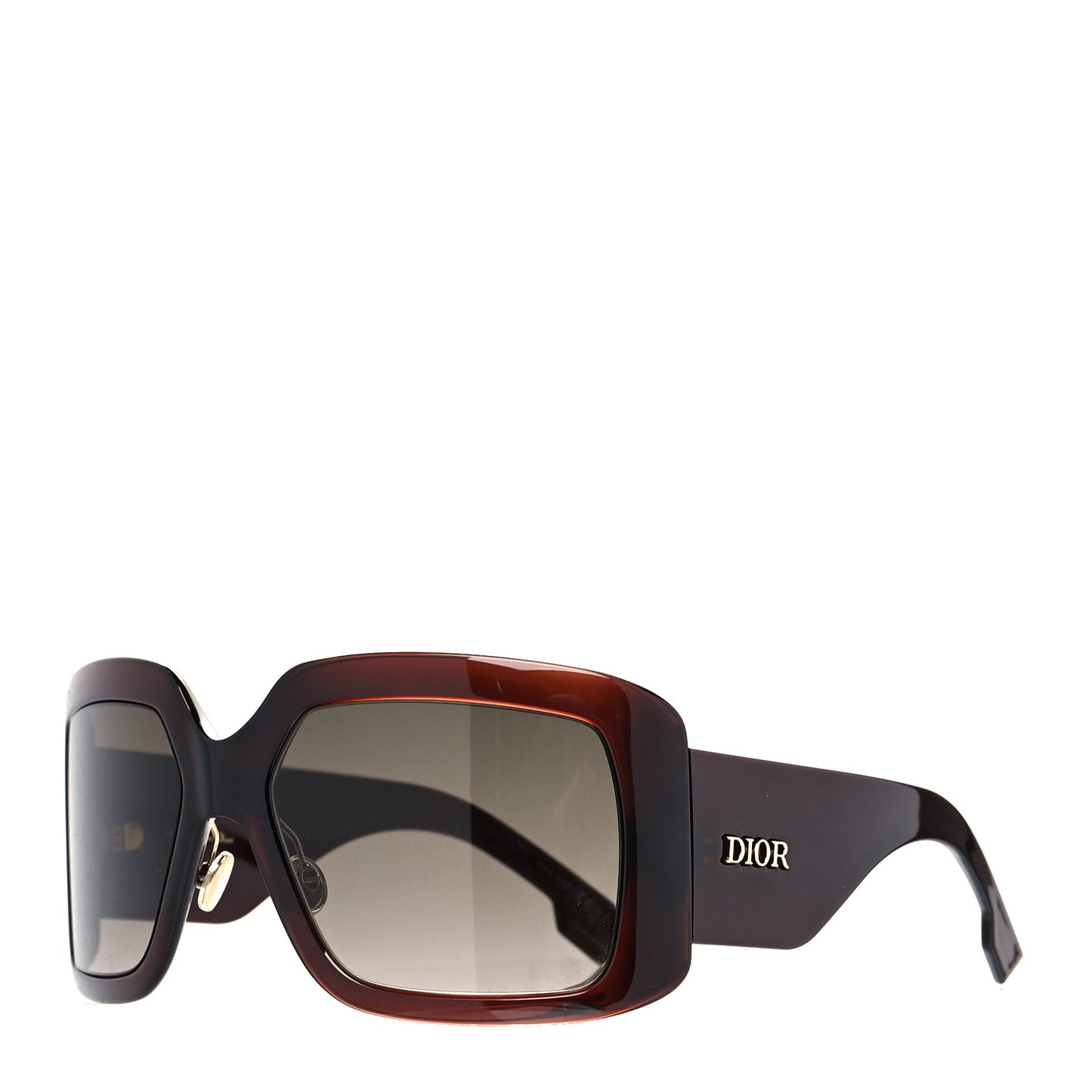 Acetate DiorSo Light 2 Shield Sunglasses Tortoise