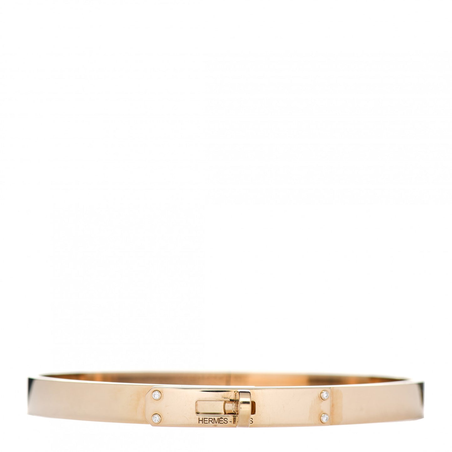 18K Yellow Gold Diamond PM Kelly Bracelet SH
