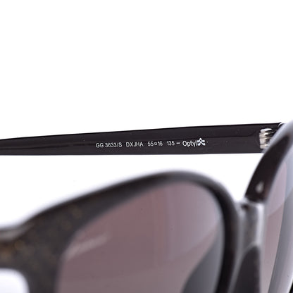 Gucci Diamante Sunglasses 3633/S Black 5 of 8