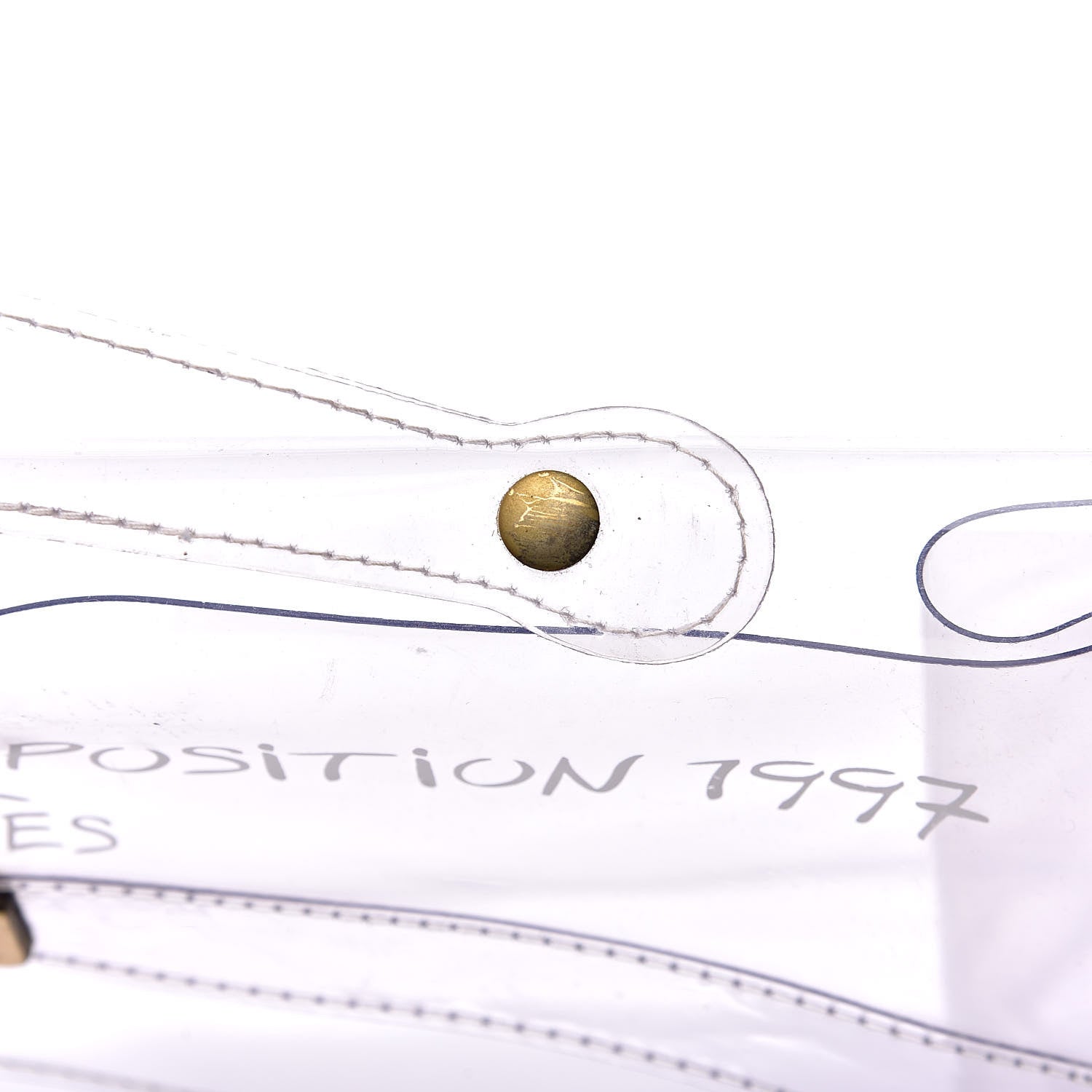 Hermes Vinyl Souvenir De L'Exposition Kelly Transparent 9 of 10