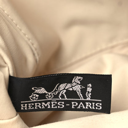 Hermes Canvas Bolide Samarcande Toiletry Case MM Terracotta 6 of 9