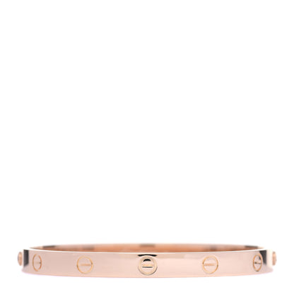 Cartier 18K Pink Gold LOVE Bracelet 18 1 of 5