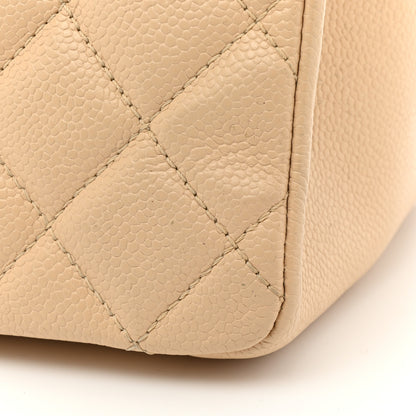 Chanel Caviar Quilted Grand Shopping Tote GST Beige Clair 12 of 14