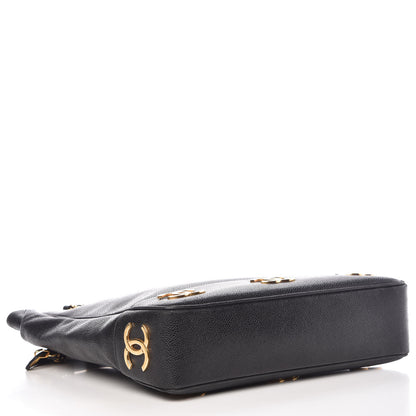 Chanel Caviar CC Shoulder Bag Black 4 of 18