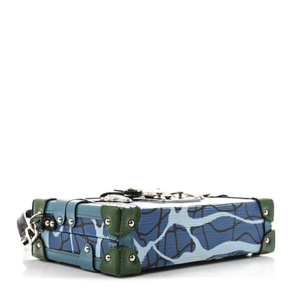 Louis Vuitton Epi Petite Malle Aqua 4 of 9