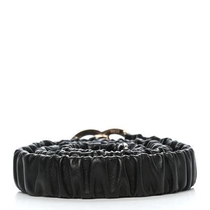 Chanel Lambskin CC Belt 80 Black 2 of 4
