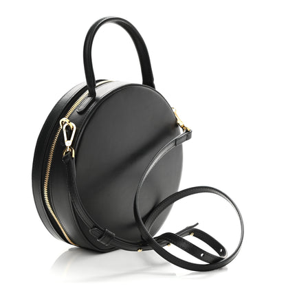 Mansur Gavriel Calfskin Circle Crossbody Bag Black 3 of 10