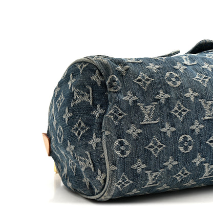 Louis Vuitton Monogram Denim Neo Speedy Blue 17 of 29