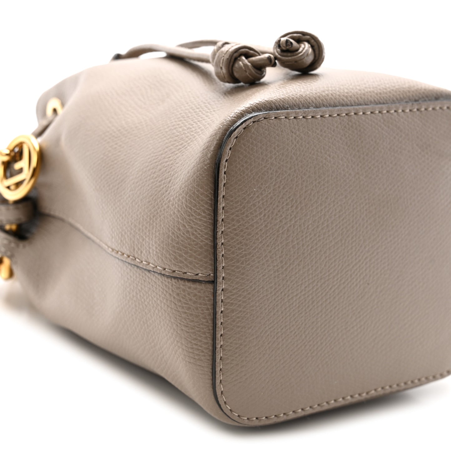 Vitello Cruise F is Fendi Mini Mon Tresor Bucket Bag Tortora