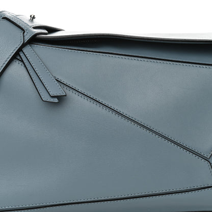 Loewe Calfskin Medium Puzzle Bag Stone Blue 8 of 12