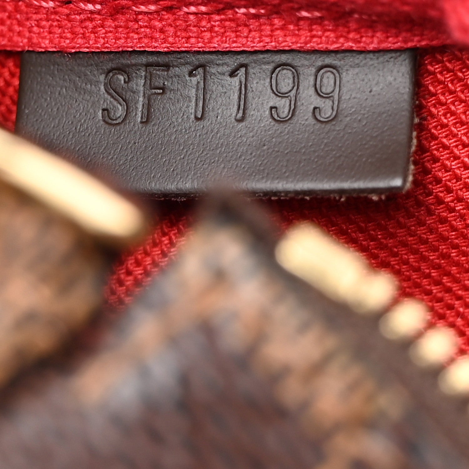 Louis Vuitton Damier Ebene Mini Pochette Accessories 7 of 8