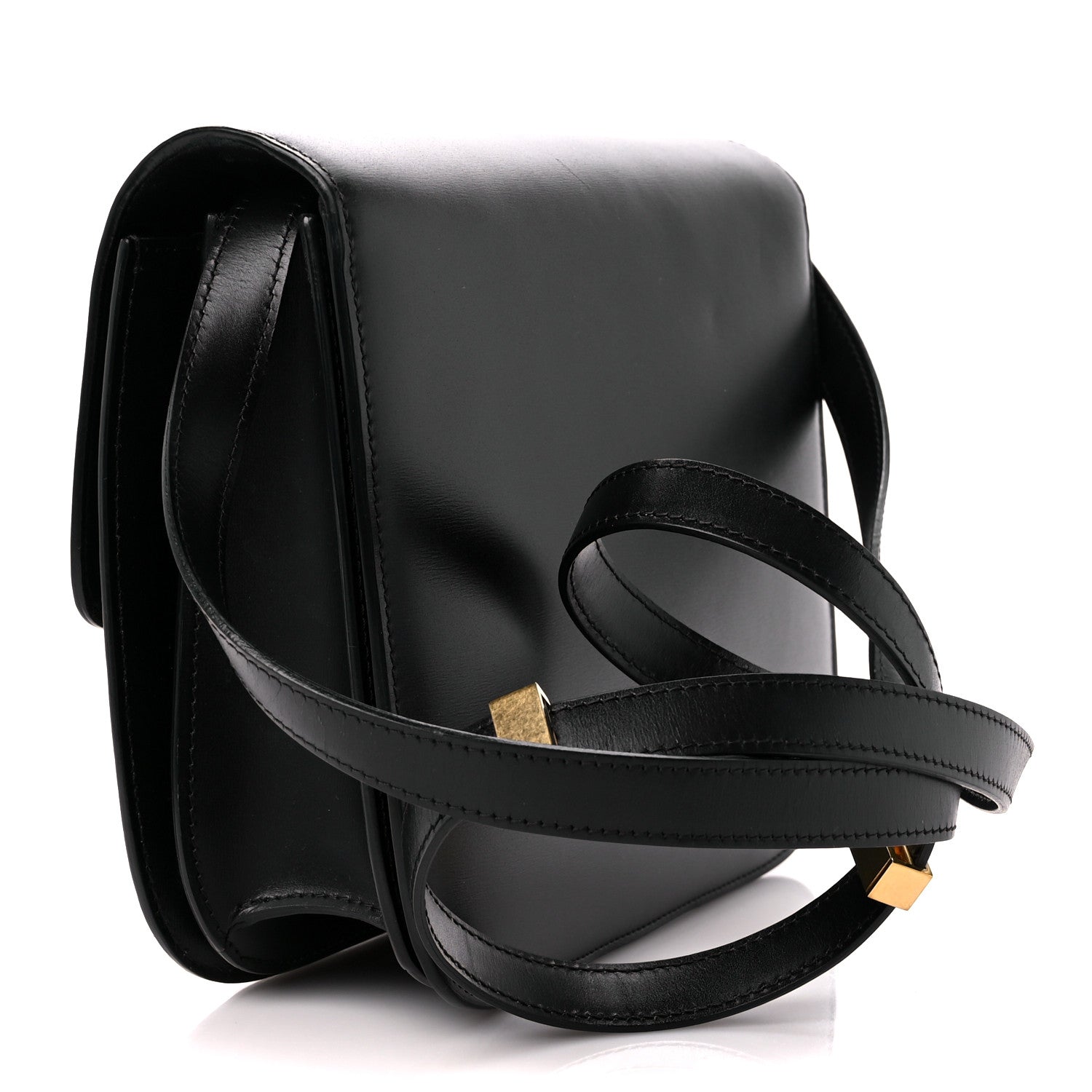 Celine Box Calfskin Medium Classic Box Flap Bag Black 3 of 10