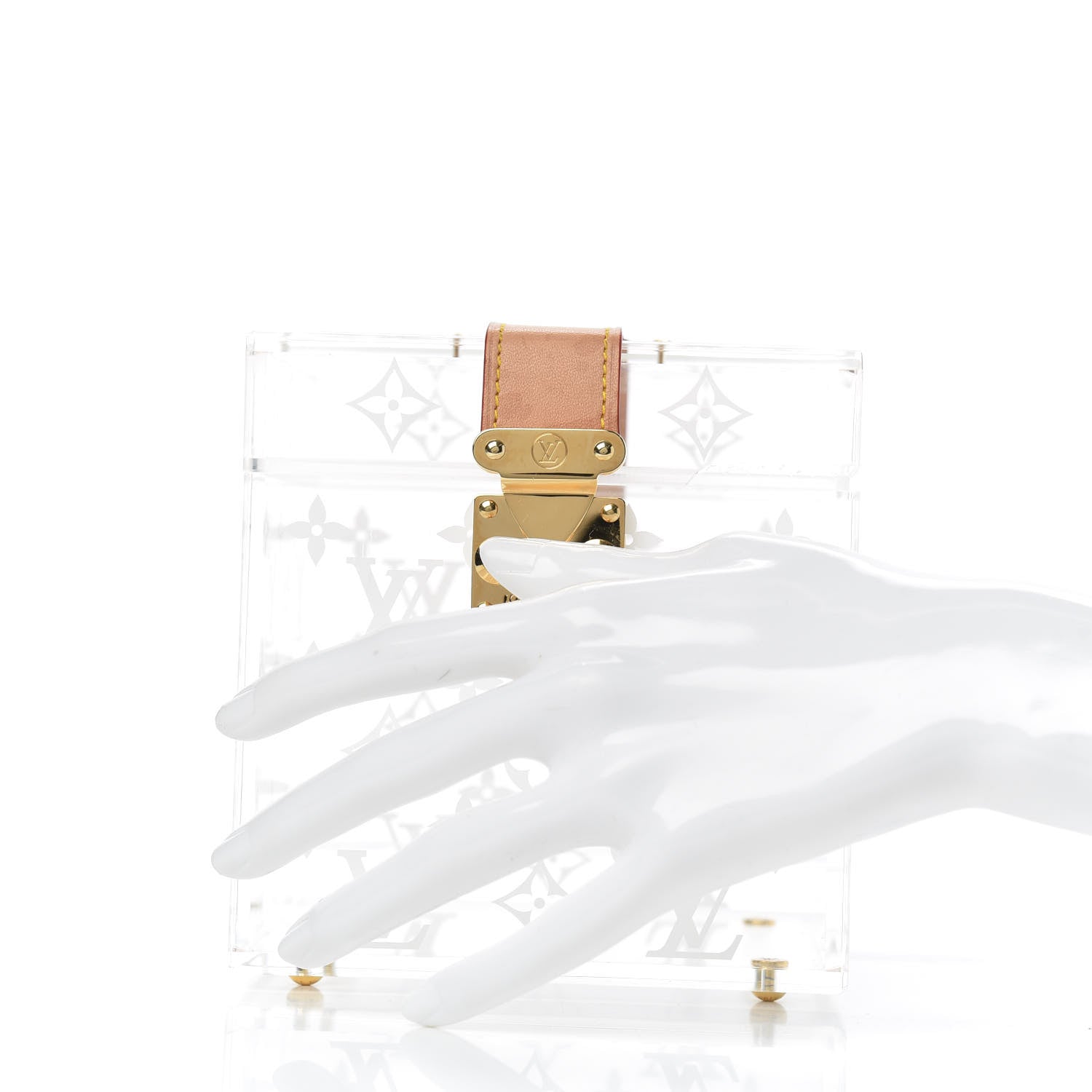 Louis Vuitton Transparent Plexiglass Cube Scott Box 2 of 9