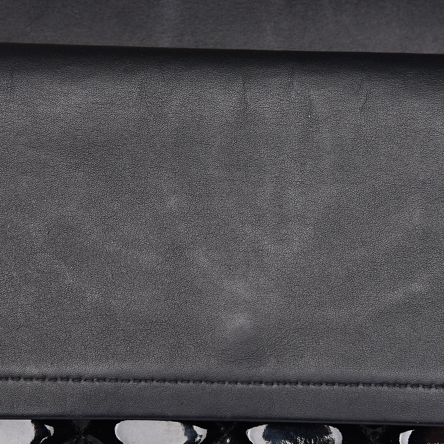 Chanel Patent Quilted Jumbo Double Flap Black 11 of 22