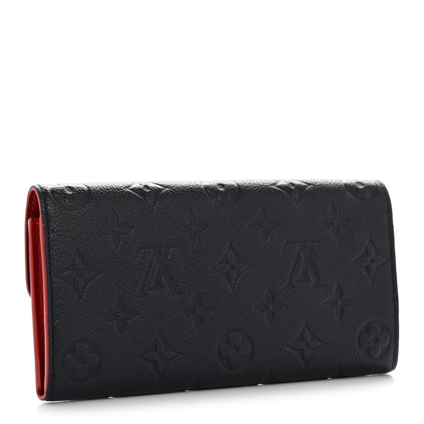 Empreinte Bloom Flower Emilie Wallet Marine Rouge