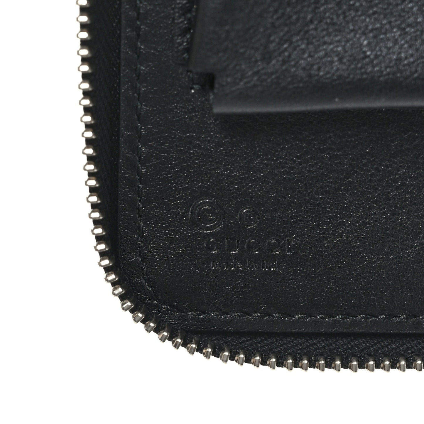 Microguccissima Zip Around Top Handle Travel Wallet Testa di Moro
