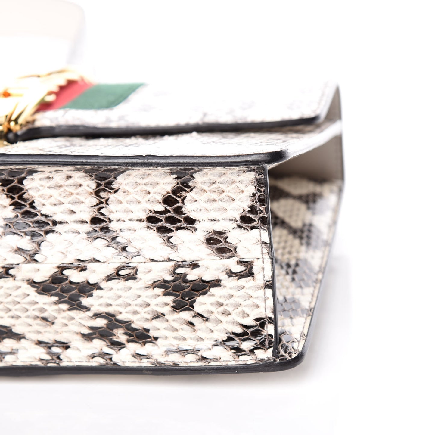 Snakeskin Small Sylvie Shoulder Bag Roccia
