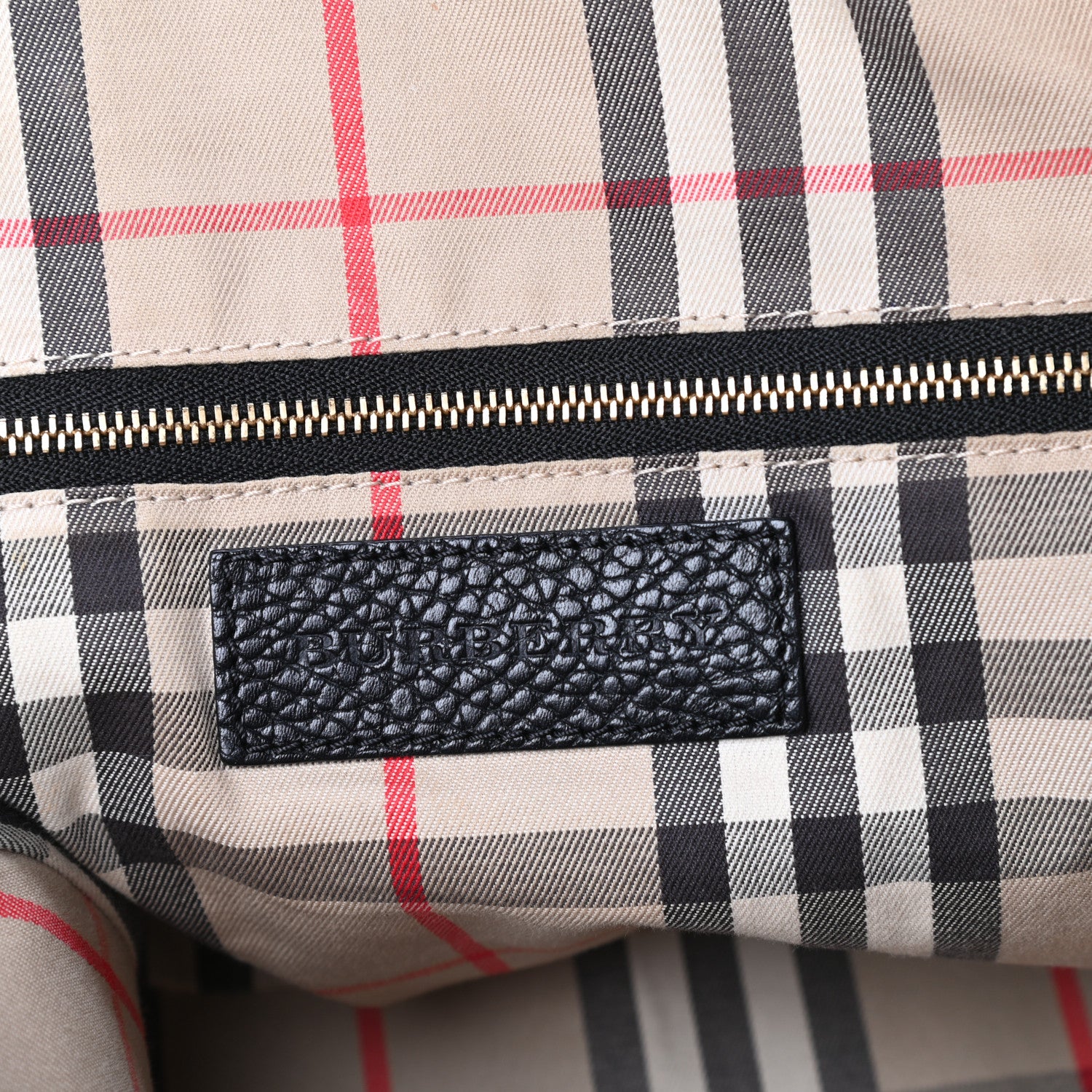 Burberry London Grainy Calfskin Small Greenwood Bowling Bag Black 6 of 9
