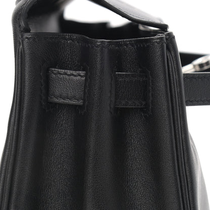 Hermes Swift Kelly Retourne 25 Black 17 of 35