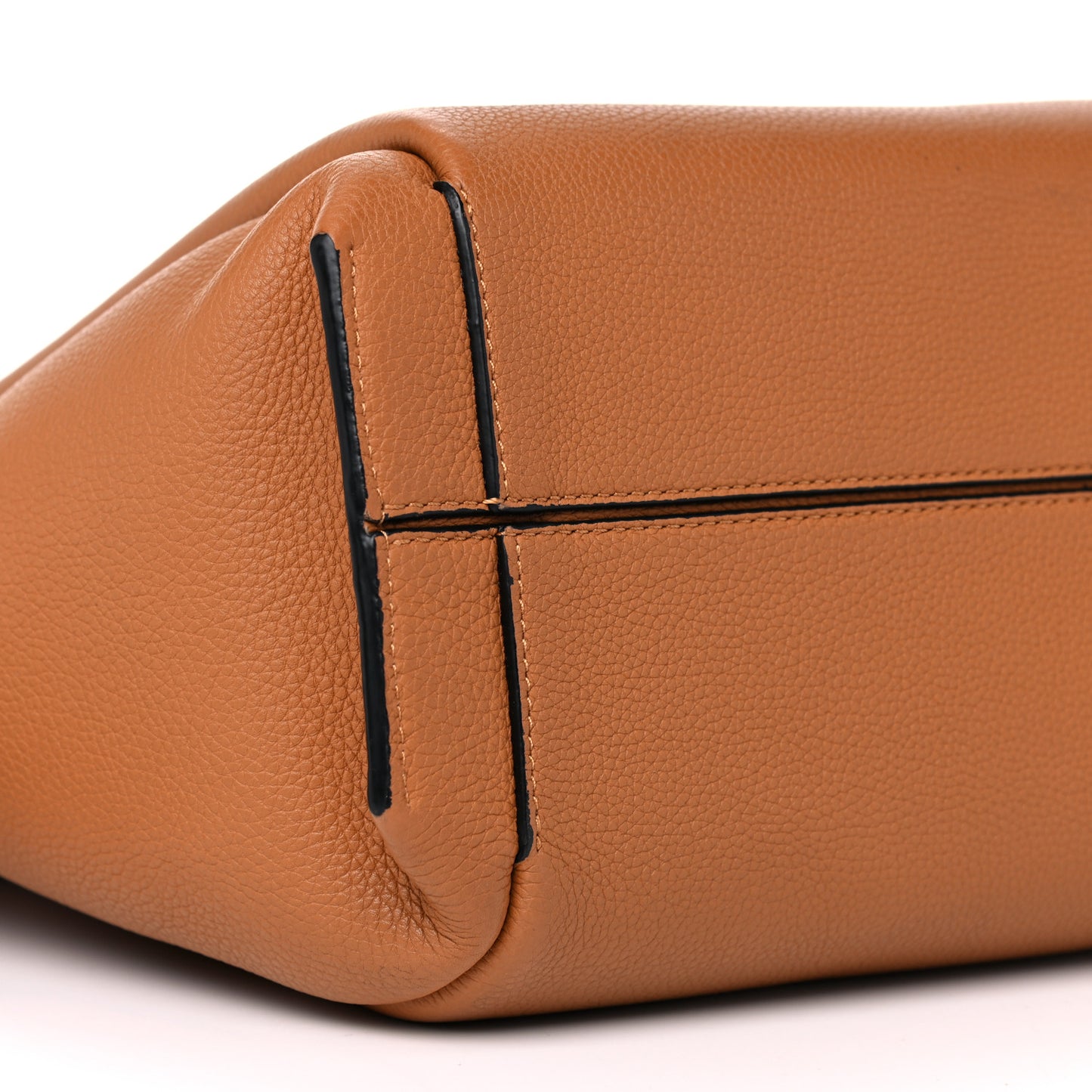 Calfskin Medium Flamenco Knot Bag Tan Light Caramel